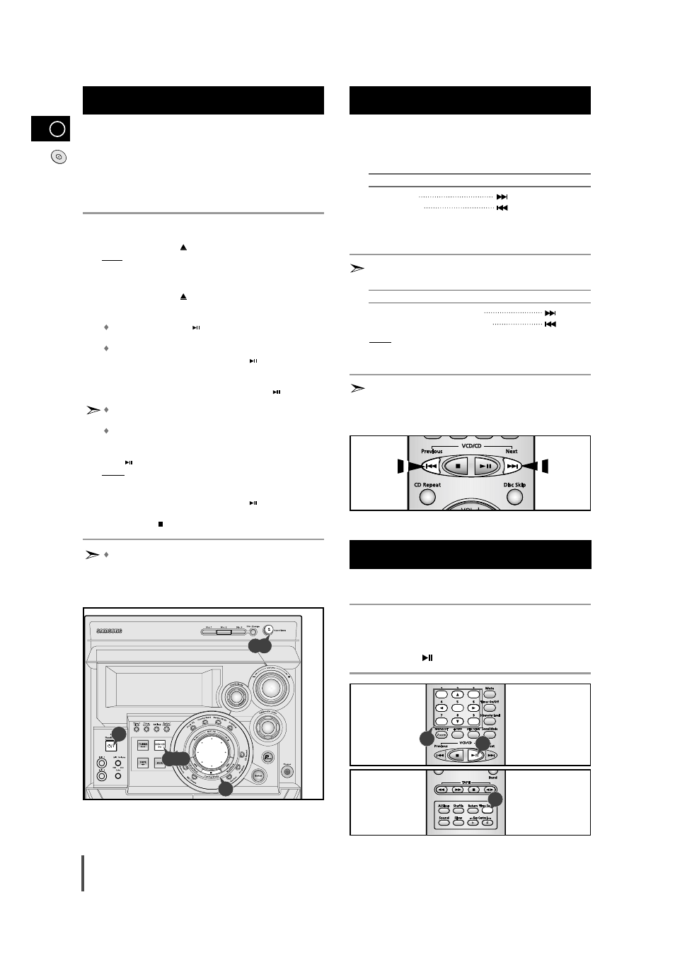 Search functions 1 2 3, Time search function | Samsung MAX-VB630G User Manual | Page 16 / 30