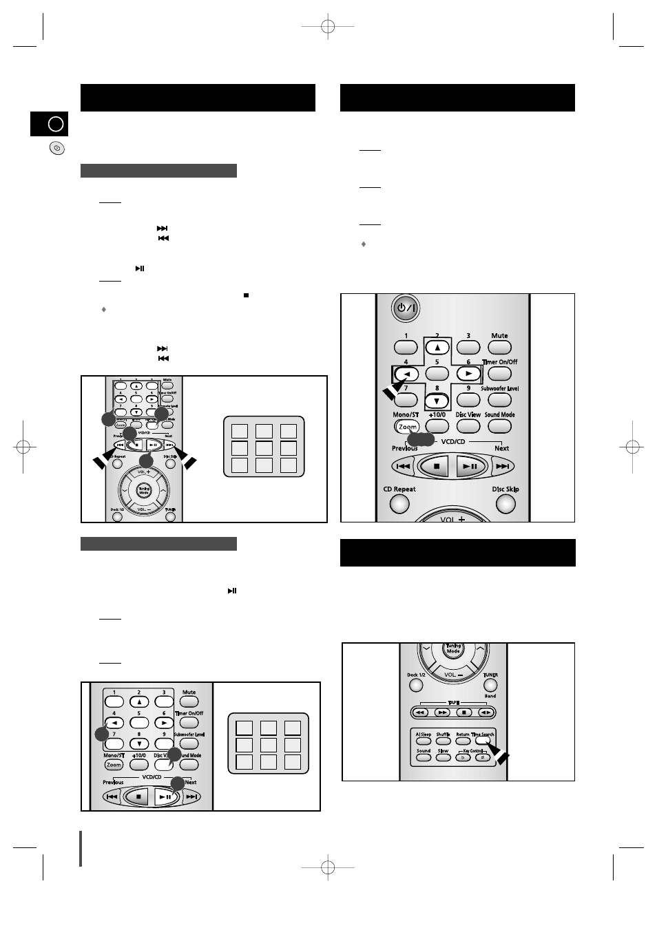 Vcd view function, Zoom function | Samsung MAX-VB630G User Manual | Page 18 / 30