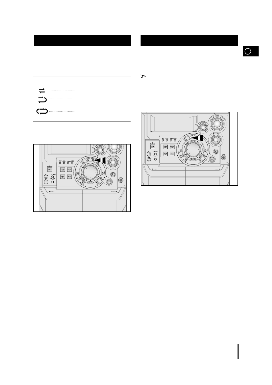 Tape counter, Selecting the cassette playback mode (deck 2 only) | Samsung MAX-VB630G User Manual | Page 23 / 30