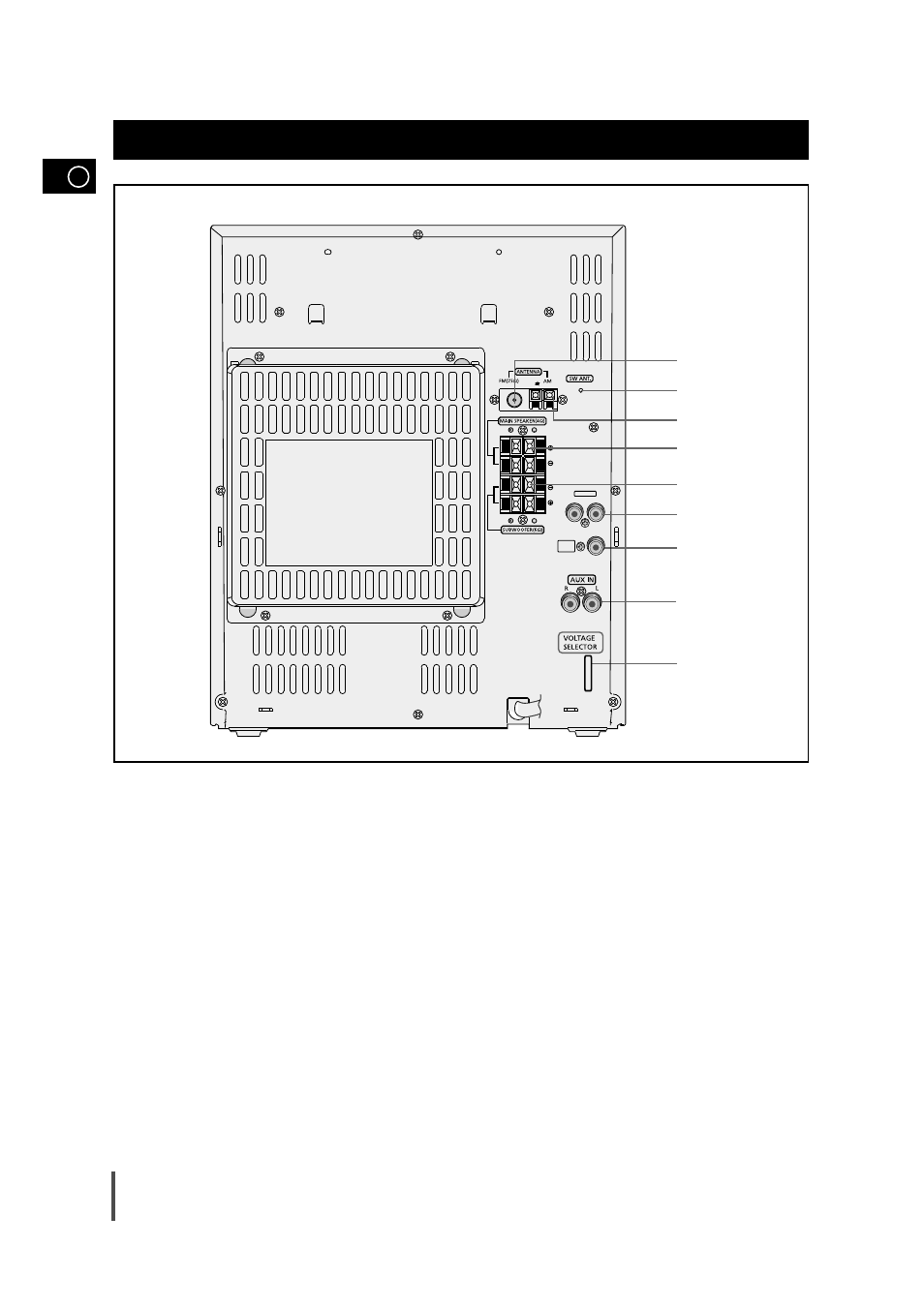 Rear panel view | Samsung MAX-VB630G User Manual | Page 6 / 30