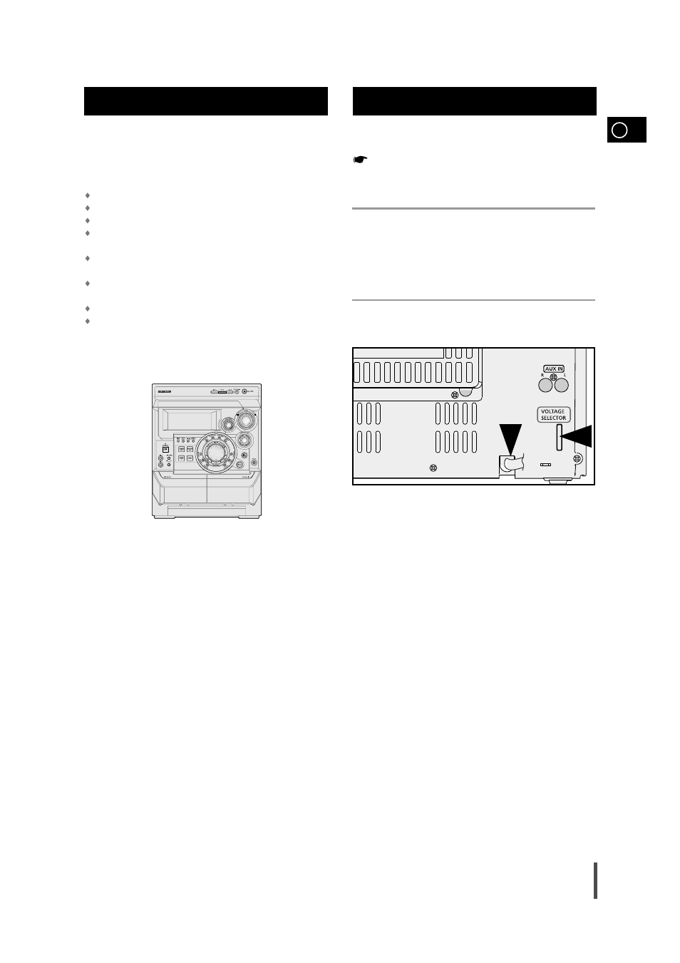 Connecting your system to the power supply 1 2 3, Where to install your mini-compact system | Samsung MAX-VB630G User Manual | Page 7 / 30