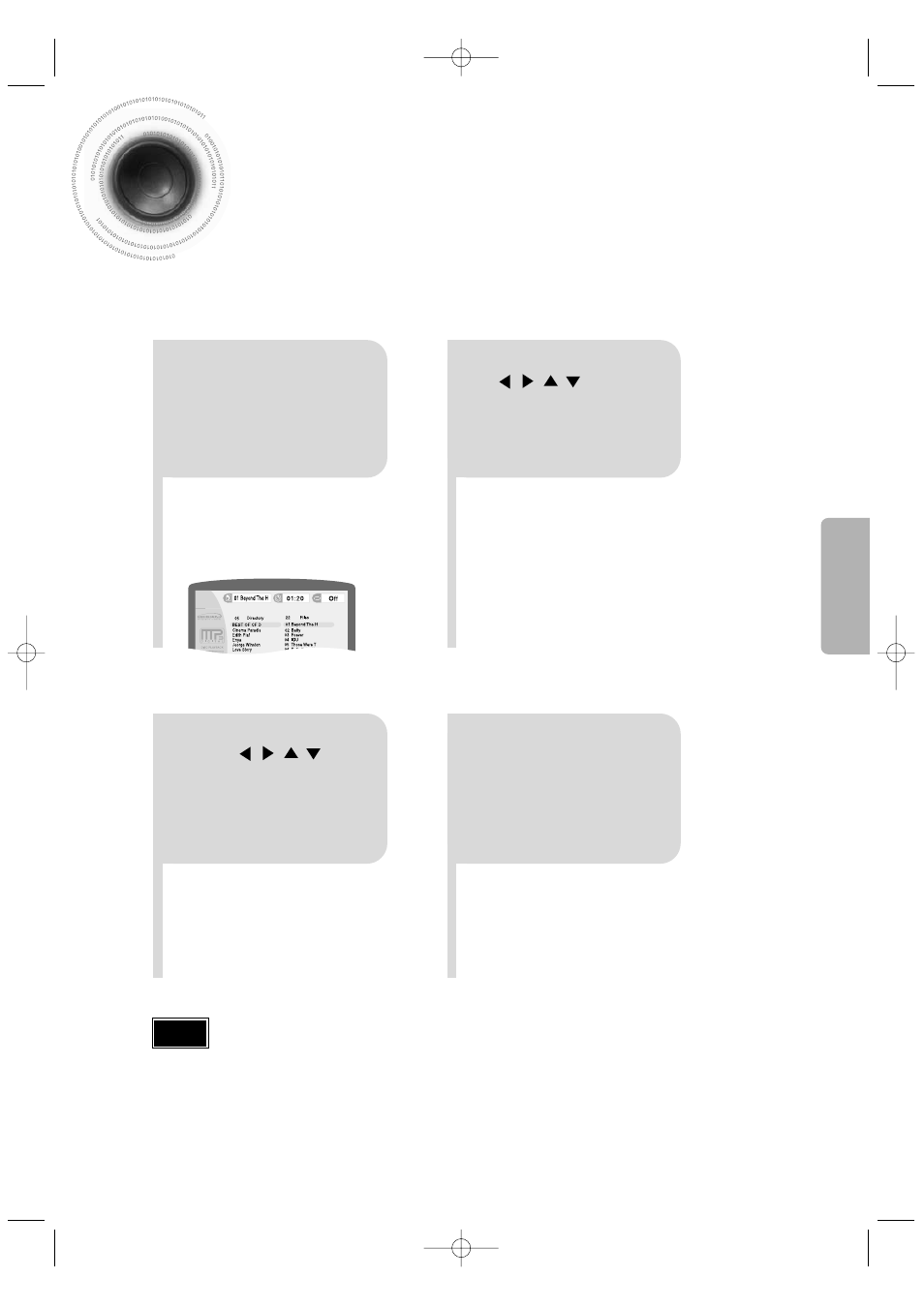 Mp3-cd playback | Samsung HT-DB390 User Manual | Page 27 / 76