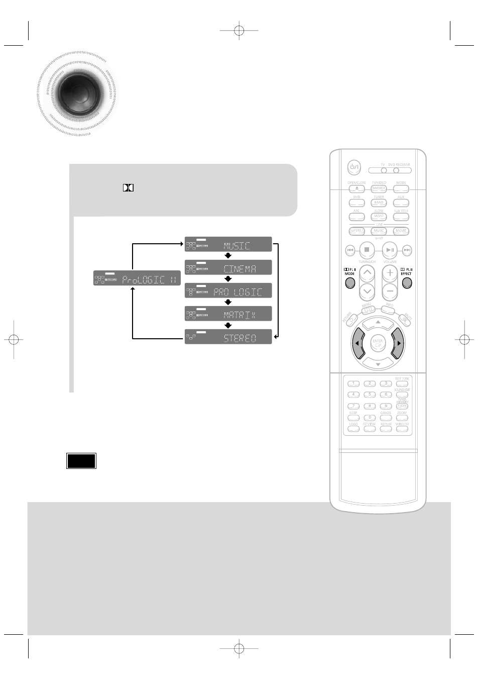 Dolby pro logic ii mode, 61 dolby pro logic ii mode, Press pl ii mode button | Pro logic ii, Cinema: adds realism to the movie soundtrack | Samsung HT-DB390 User Manual | Page 62 / 76