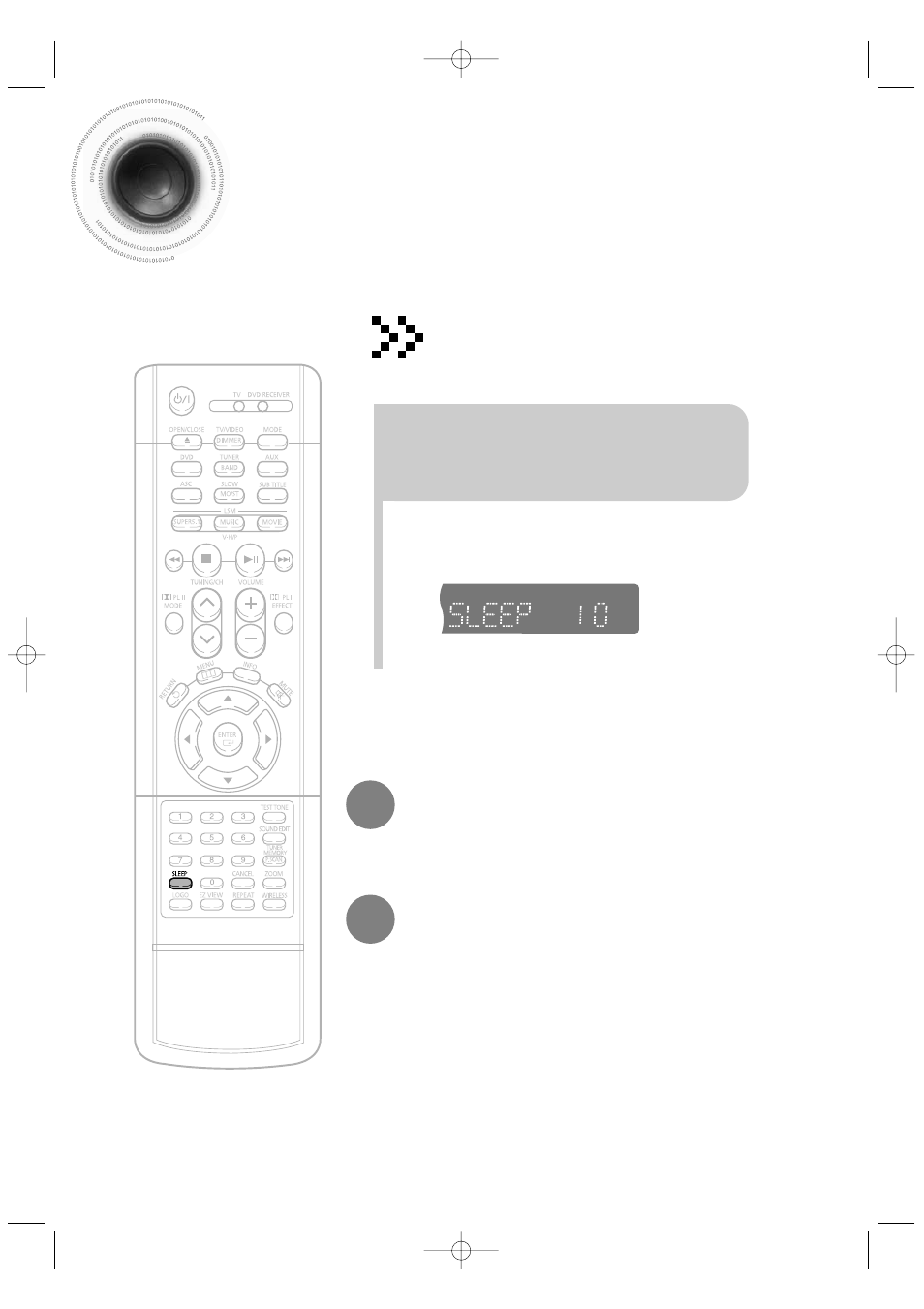 Miscellaneous, Convenient functions, 65 convenient functions | Sleep timer function, Press sleep button | Samsung HT-DB390 User Manual | Page 66 / 76