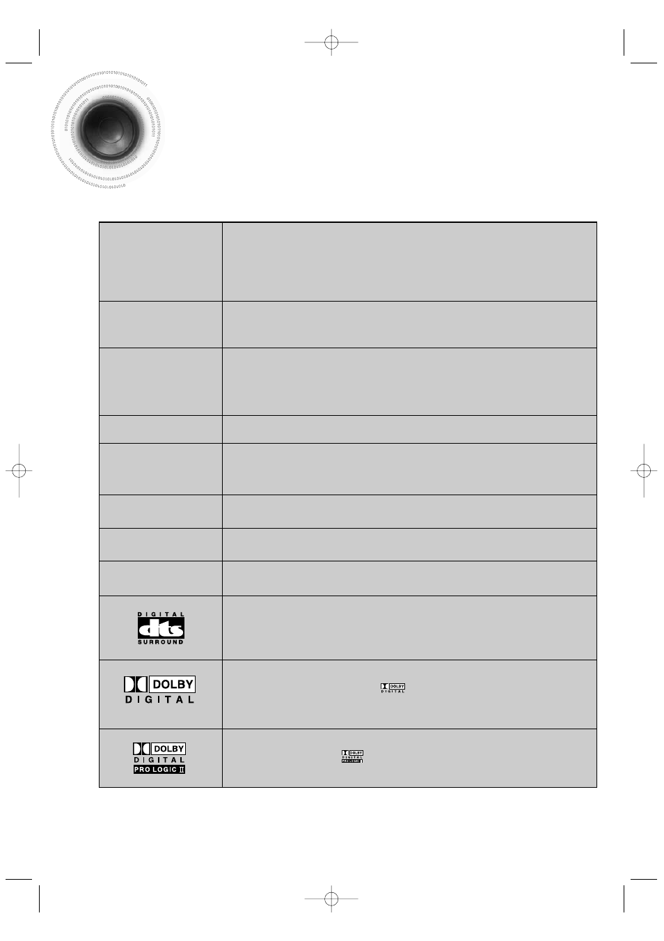 Notes on terminology | Samsung HT-DB390 User Manual | Page 74 / 76