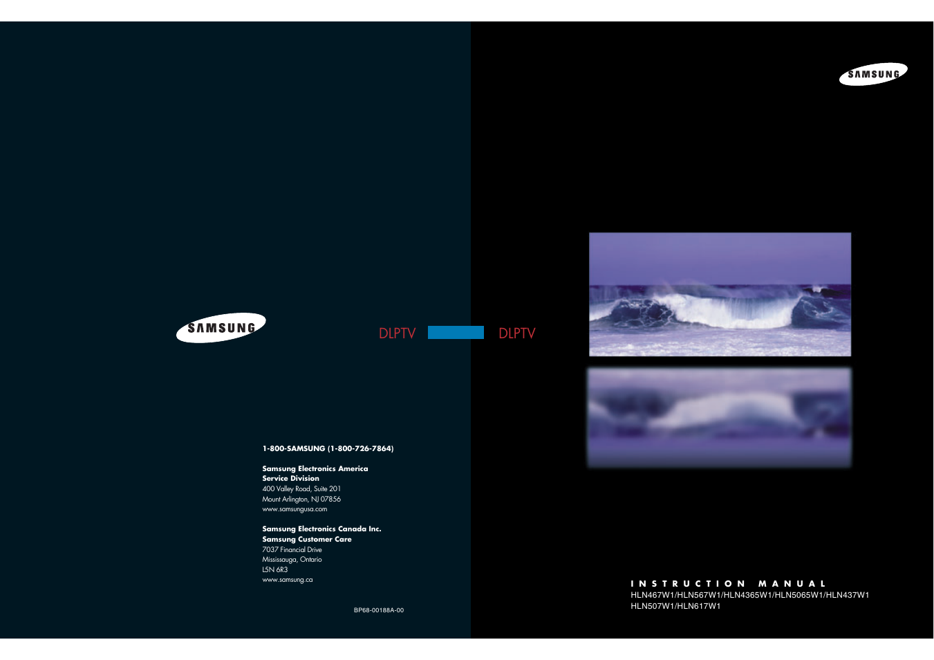 Samsung HLN617W1 User Manual | 48 pages