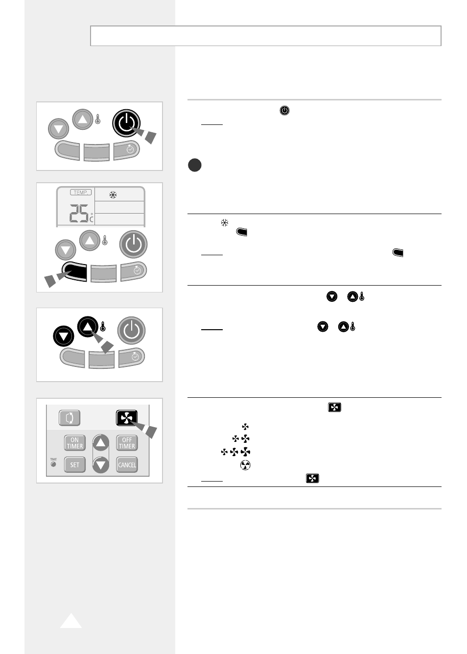 Cooling your room | Samsung AM 14A1(B1)E07 User Manual | Page 10 / 24