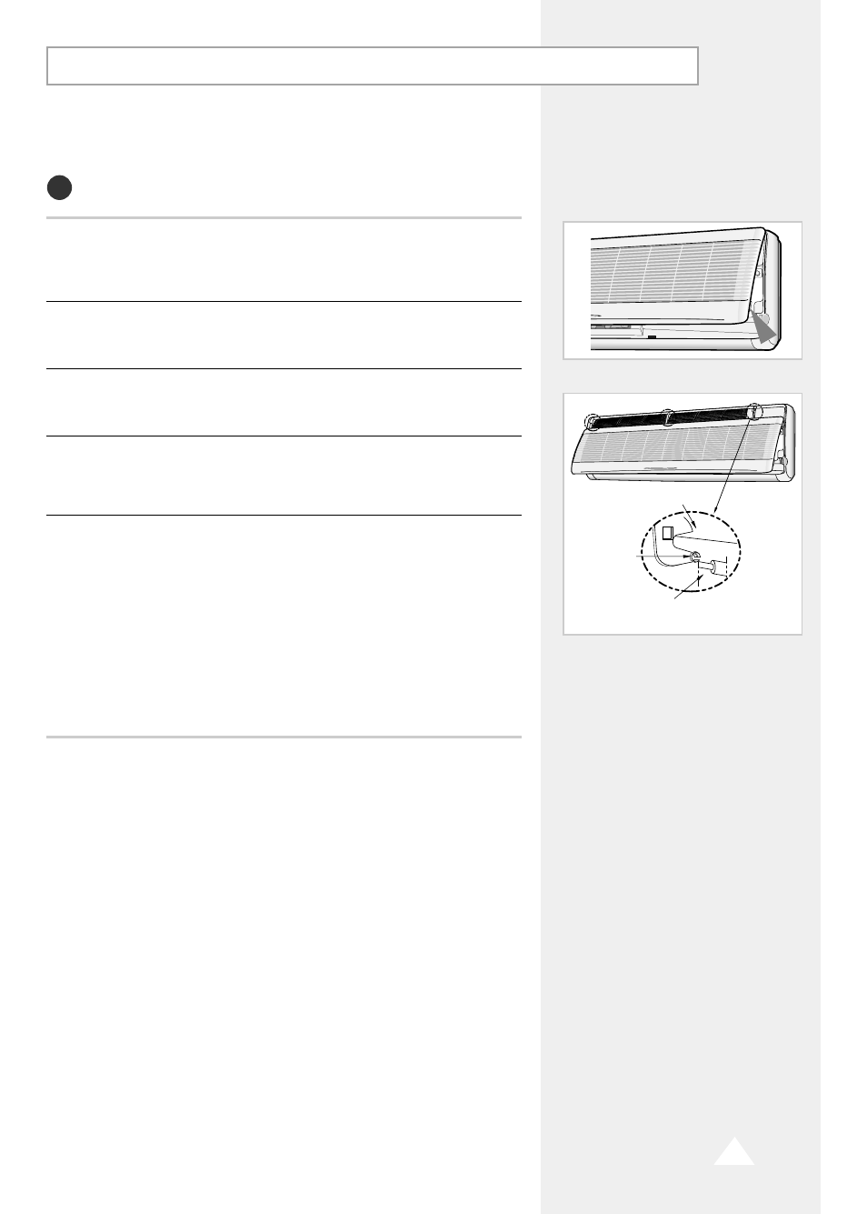 Cleaning your air conditioner | Samsung AM 14A1(B1)E07 User Manual | Page 19 / 24