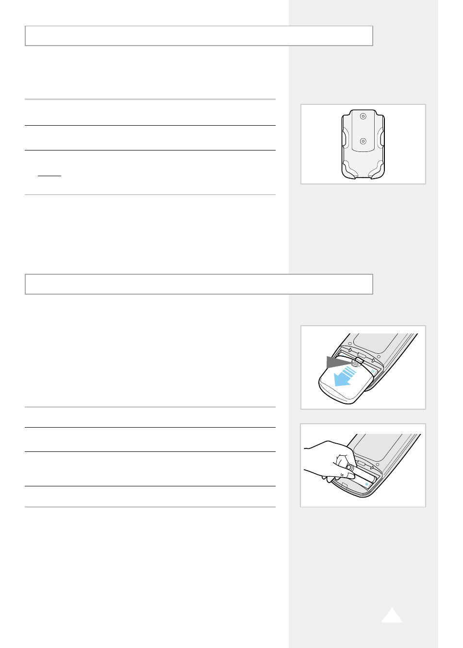 Installing the remote control holder on the wall, Inserting the remote control batteries | Samsung AM 14A1(B1)E07 User Manual | Page 7 / 24