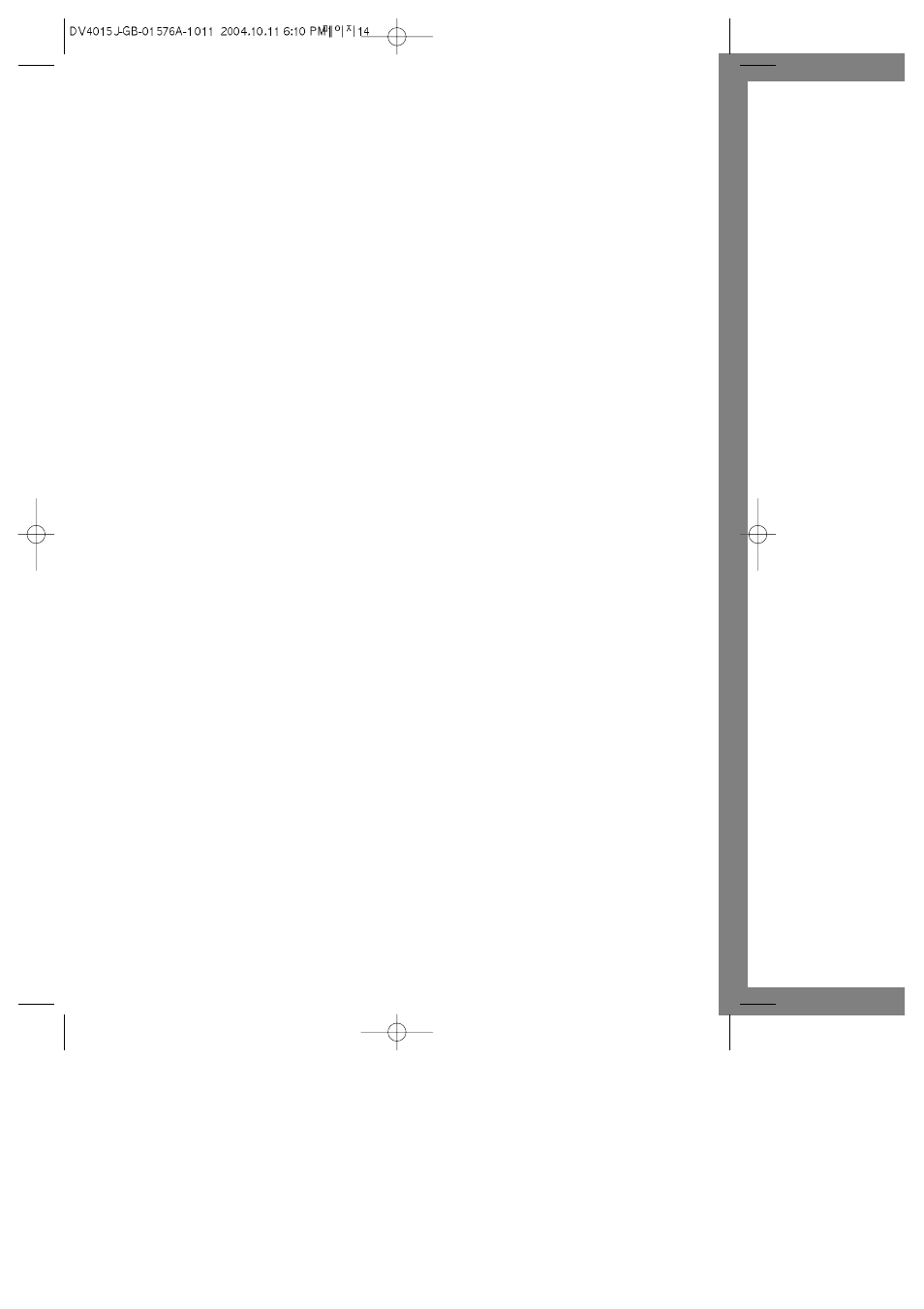 Samsung DV4015J User Manual | Page 14 / 16
