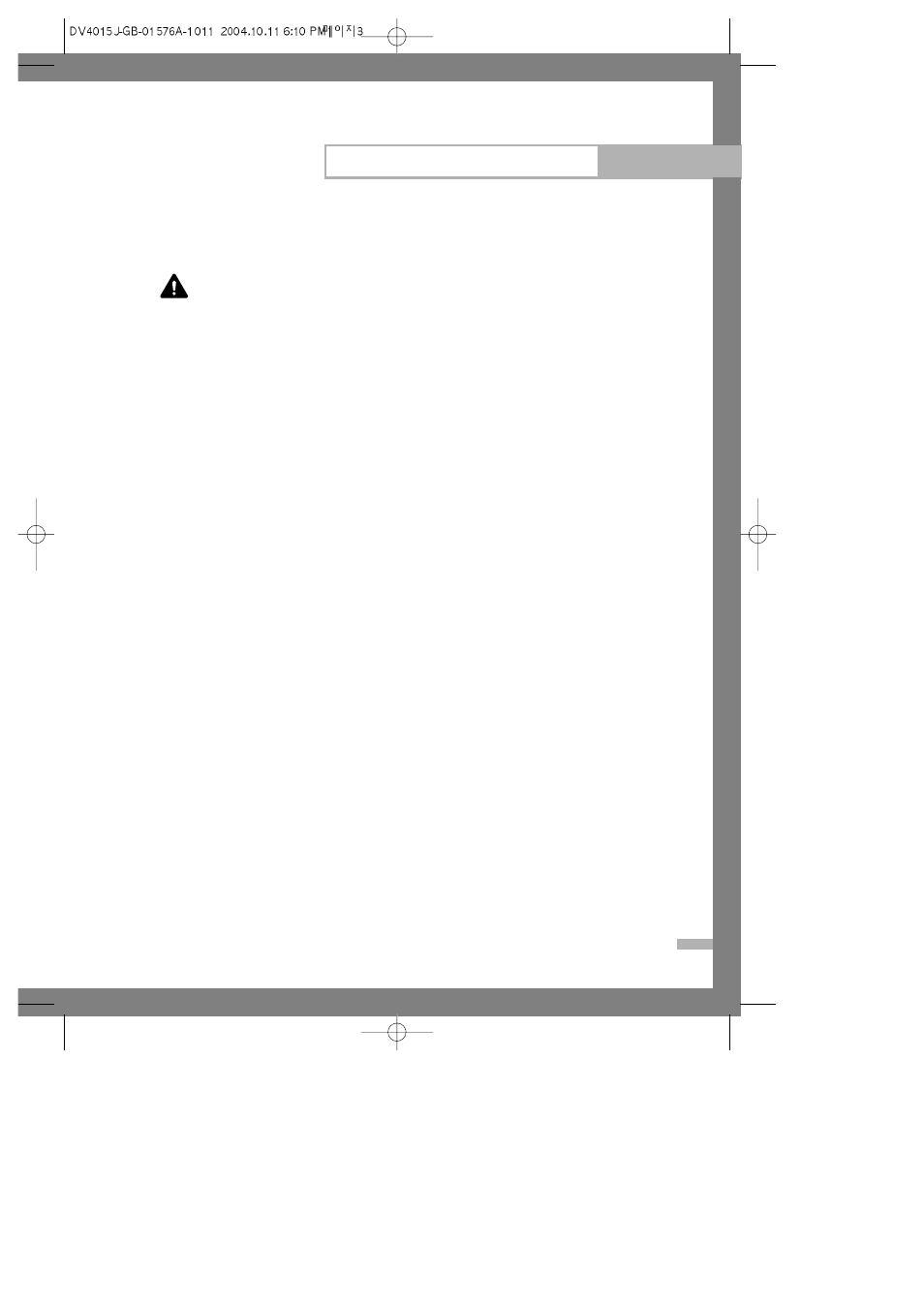 Safety instructions | Samsung DV4015J User Manual | Page 3 / 16