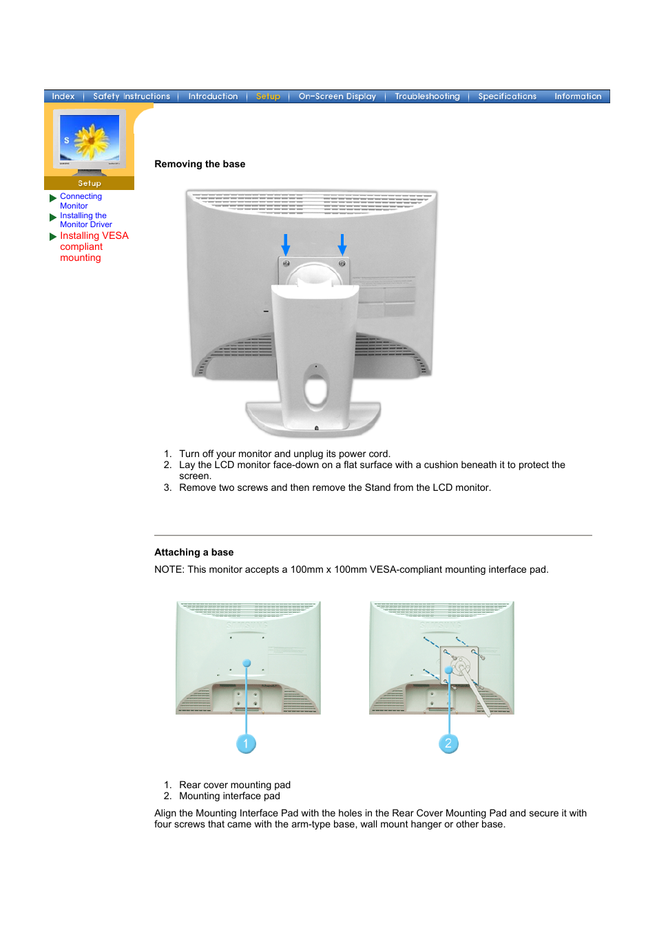 Samsung 153V User Manual | Page 30 / 82