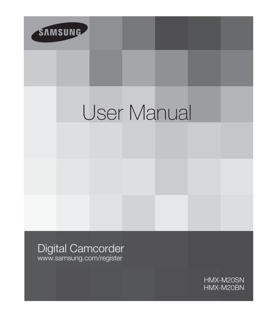 Samsung HMX-M20SN User Manual | 147 pages