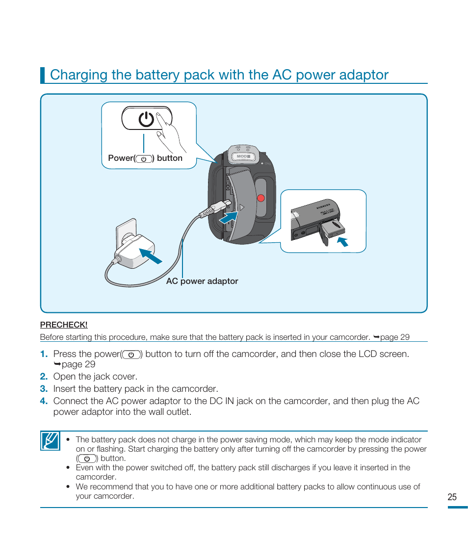 Samsung HMX-M20SN User Manual | Page 29 / 147