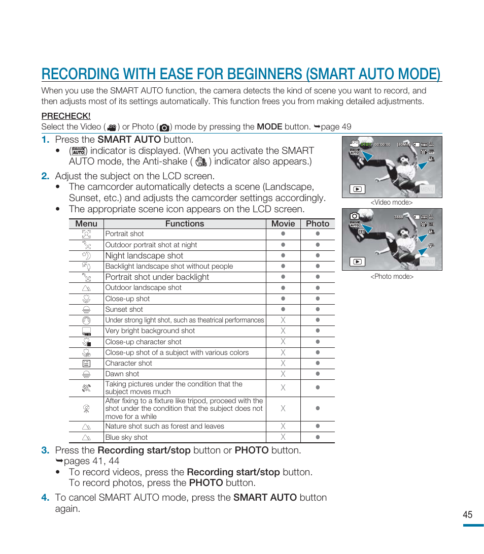 Samsung HMX-M20SN User Manual | Page 49 / 147