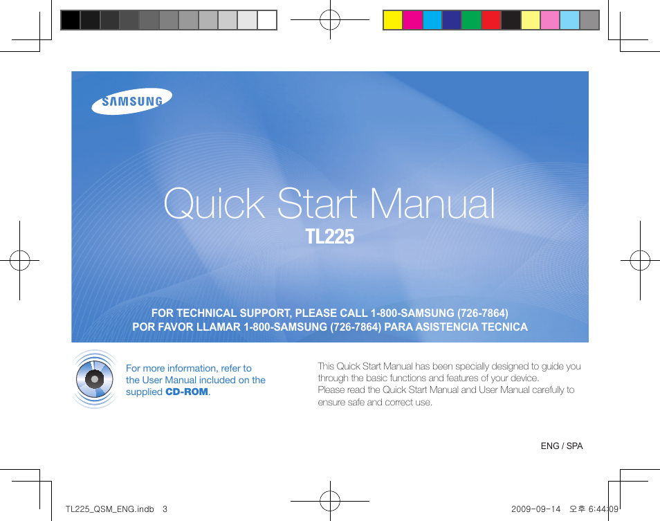 Samsung DualView TL225 User Manual | 24 pages