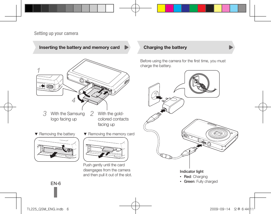 Samsung DualView TL225 User Manual | Page 6 / 24