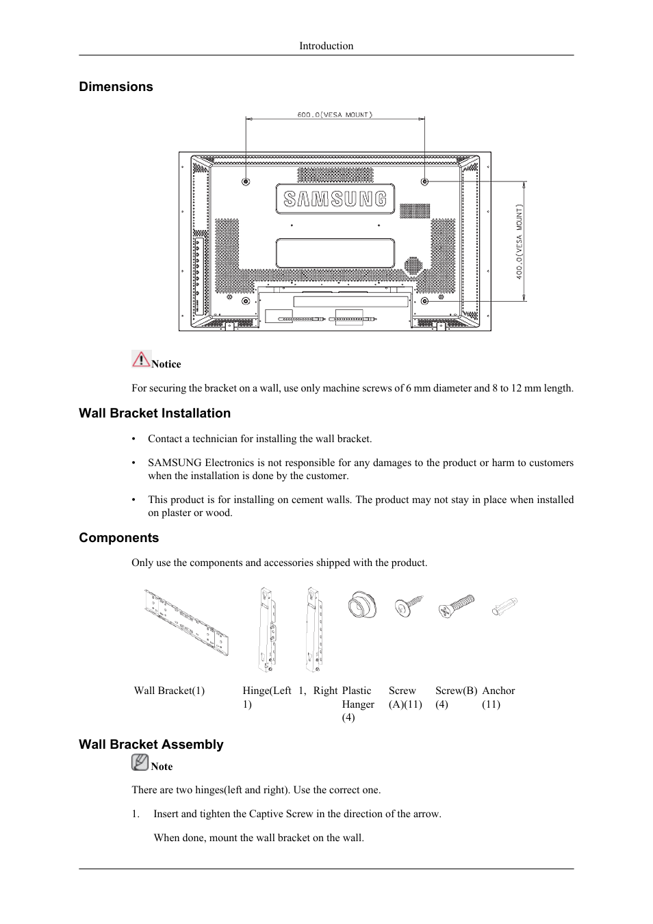 Samsung 460UX User Manual | Page 13 / 44