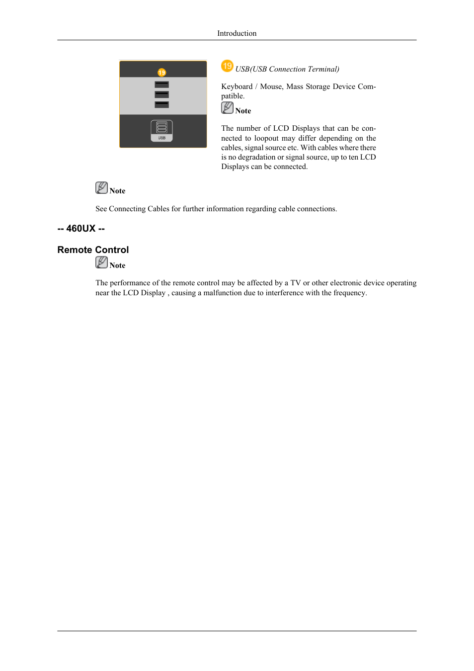 Samsung 460UX User Manual | Page 23 / 44