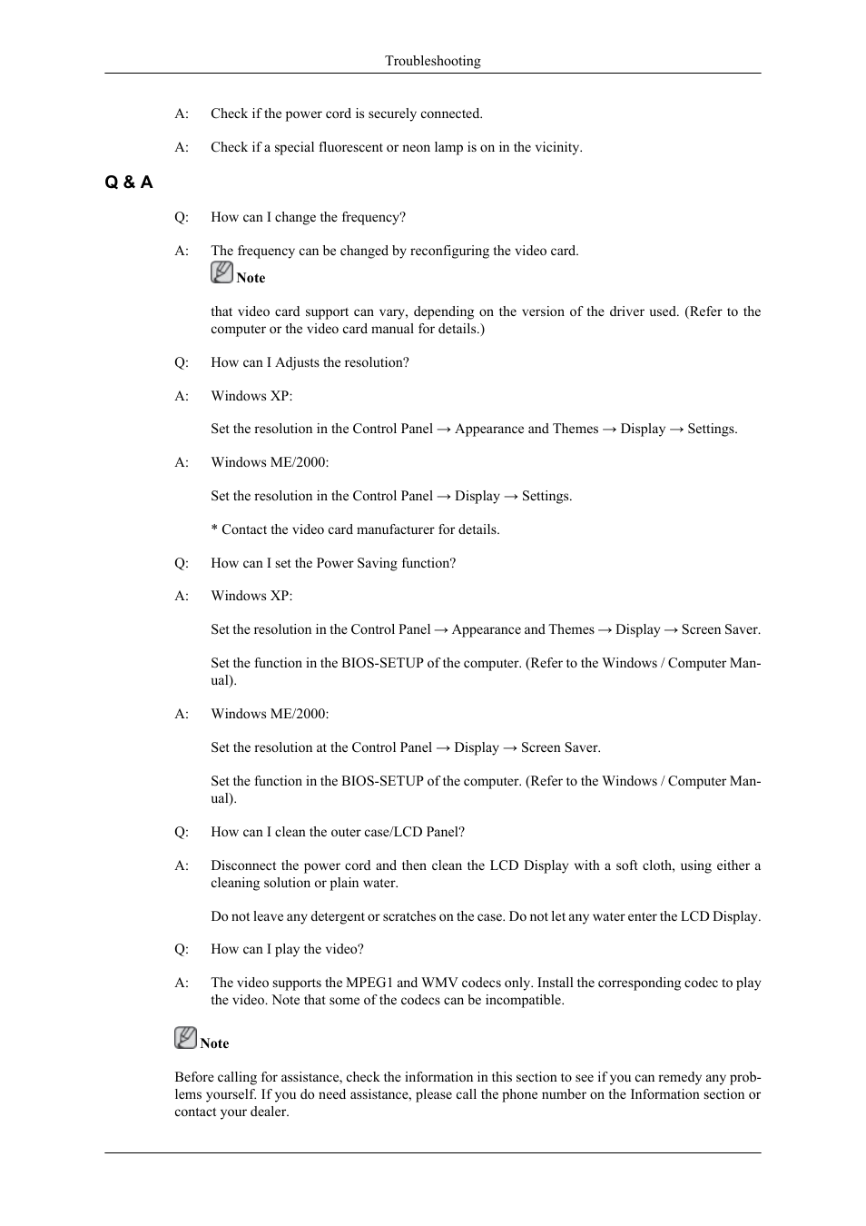 Samsung 460UX User Manual | Page 44 / 44