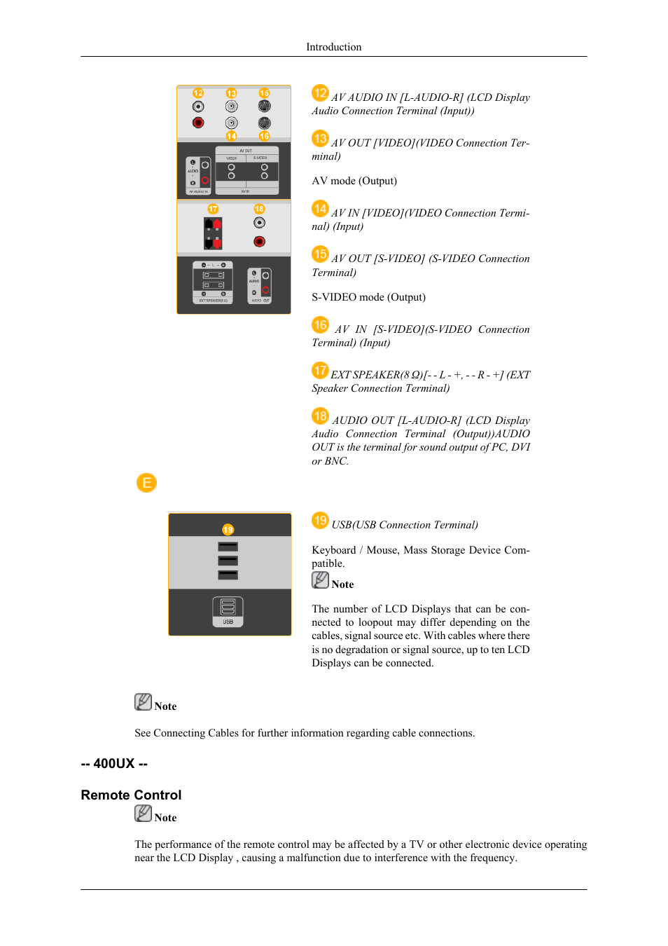 Samsung 460UX User Manual | Page 7 / 44