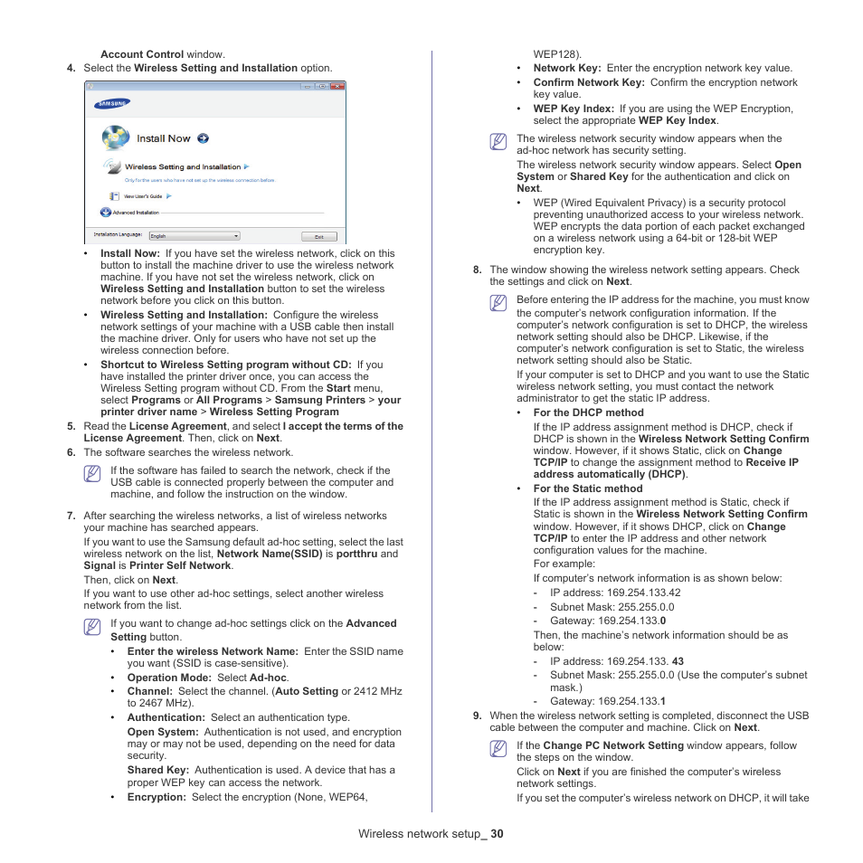 Samsung ML-186XW User Manual | Page 30 / 75