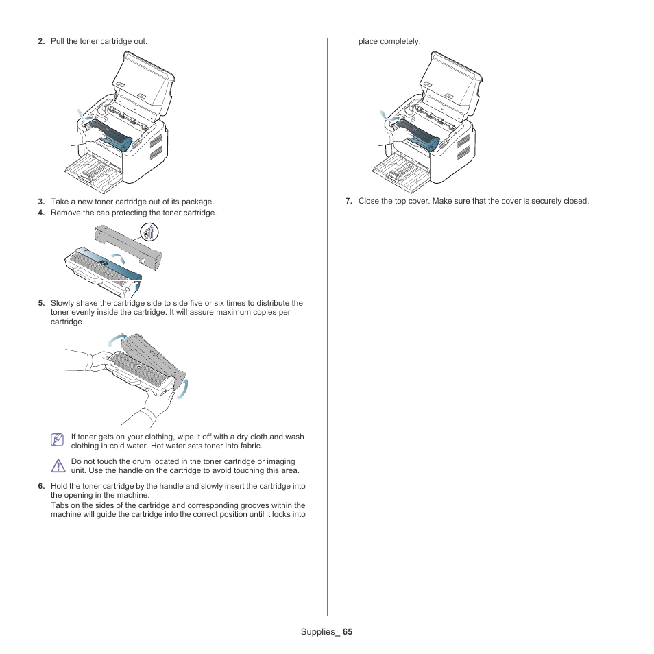 Samsung ML-186XW User Manual | Page 65 / 75