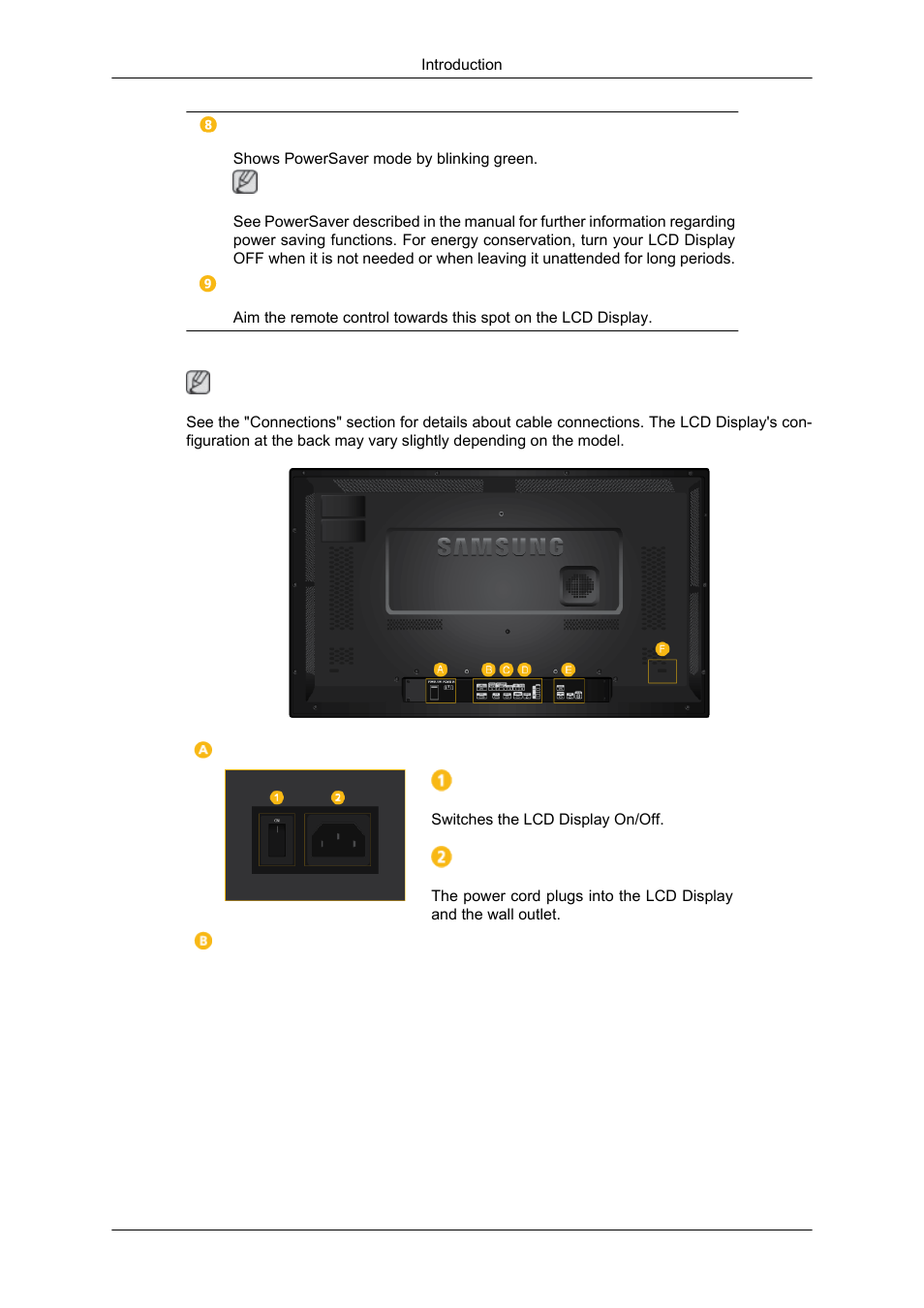 Rear | Samsung SYNCMASTER 320MPN-3 User Manual | Page 13 / 158