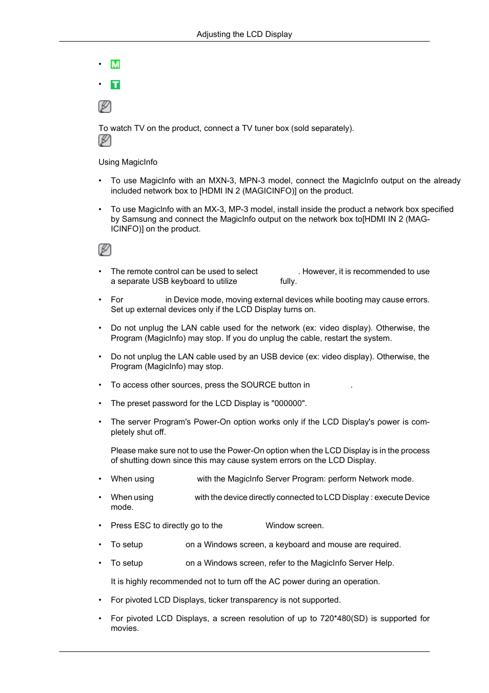 Samsung SYNCMASTER 320MPN-3 User Manual | Page 136 / 158