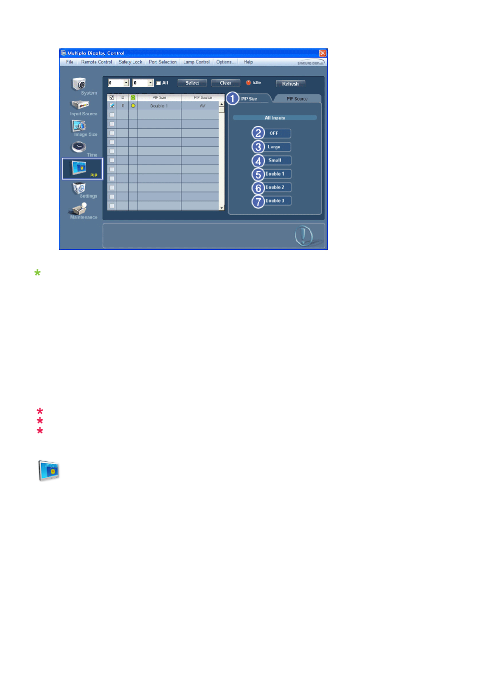 Pip pip source | Samsung SYNCMASTER 320MPN-3 User Manual | Page 65 / 158