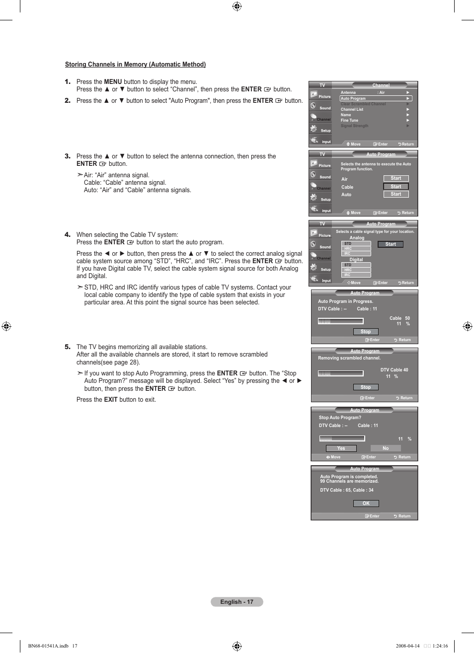 Samsung BN68-01541A-01 User Manual | Page 19 / 121