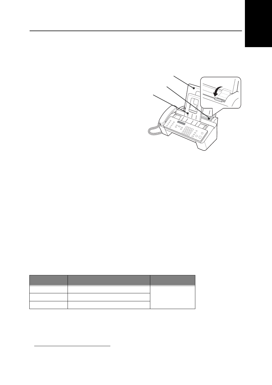 Loading paper, Paper type and sizes | Samsung SF-370 Series User Manual | Page 12 / 84