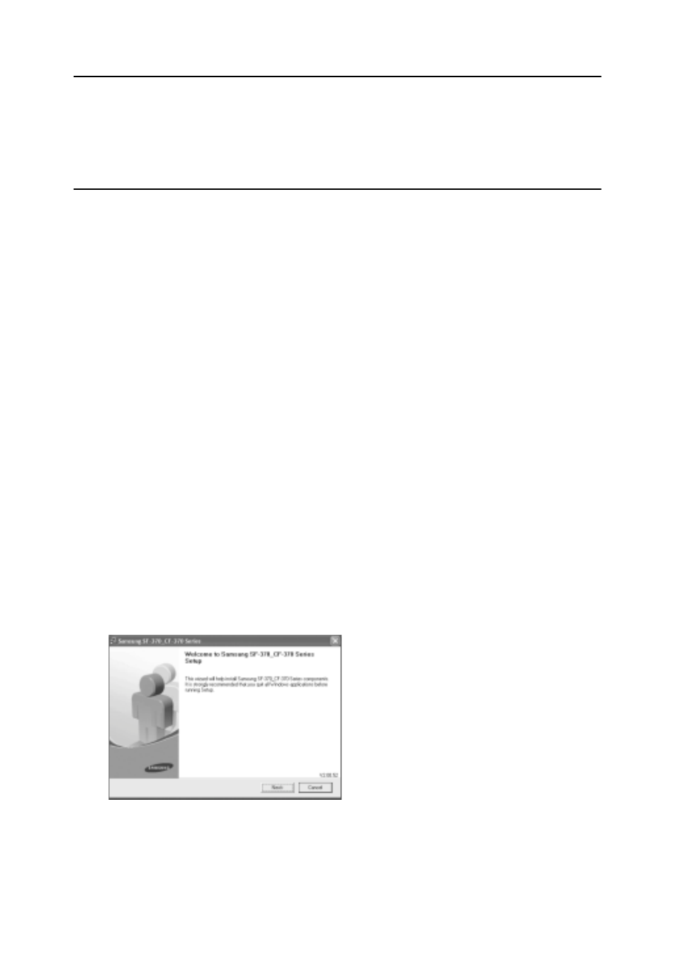 Making connection, Installing printer software, System requirements | Making connection installing printer software, System requirements installing printer software | Samsung SF-370 Series User Manual | Page 51 / 84
