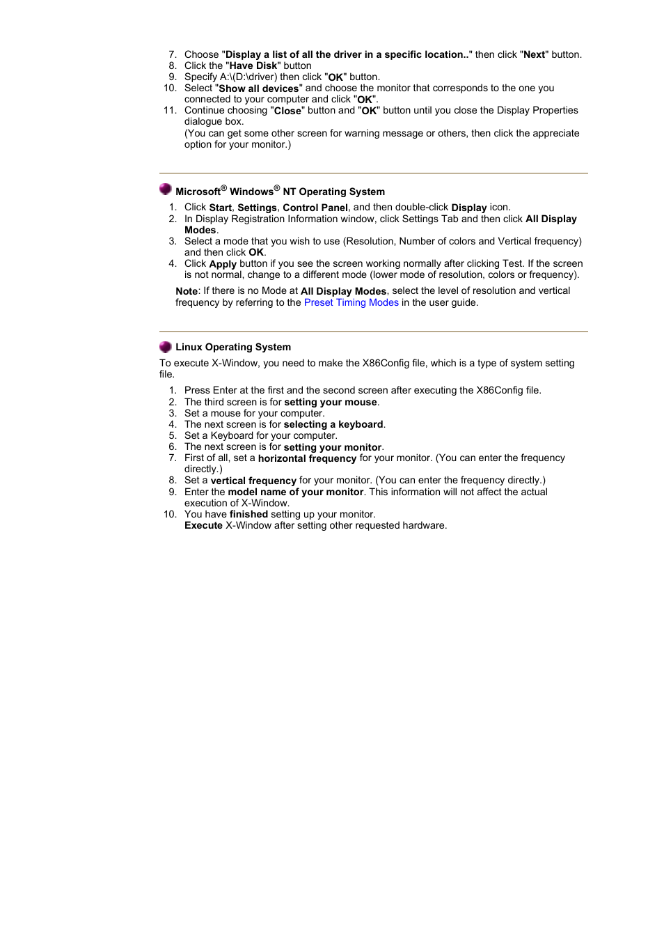 Samsung 1100DF User Manual | Page 18 / 79