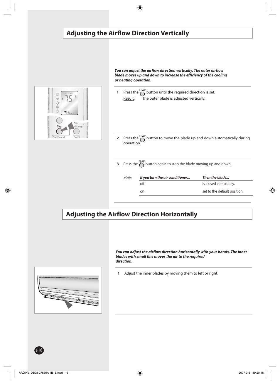 Samsung AQV18J User Manual | Page 16 / 26