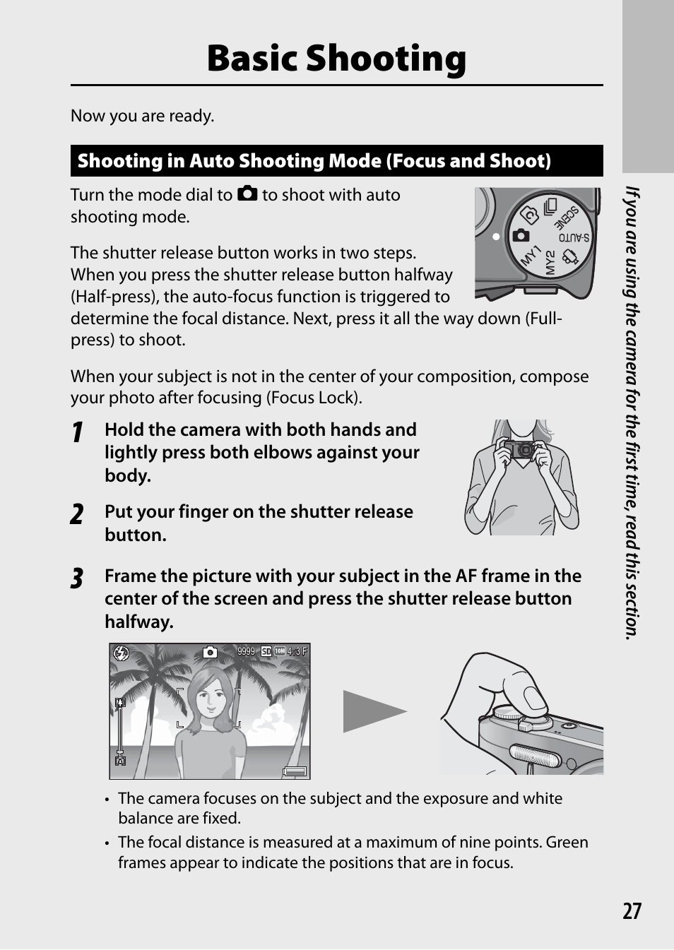 Basic shooting | Samsung CX4 User Manual | Page 28 / 144