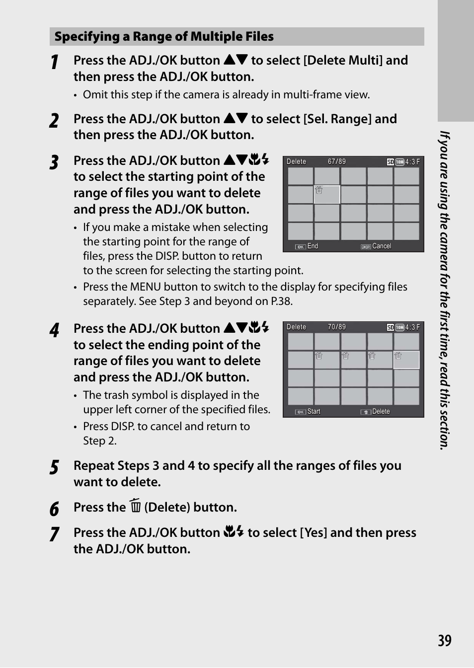 Press the d (delete) button | Samsung CX4 User Manual | Page 40 / 144