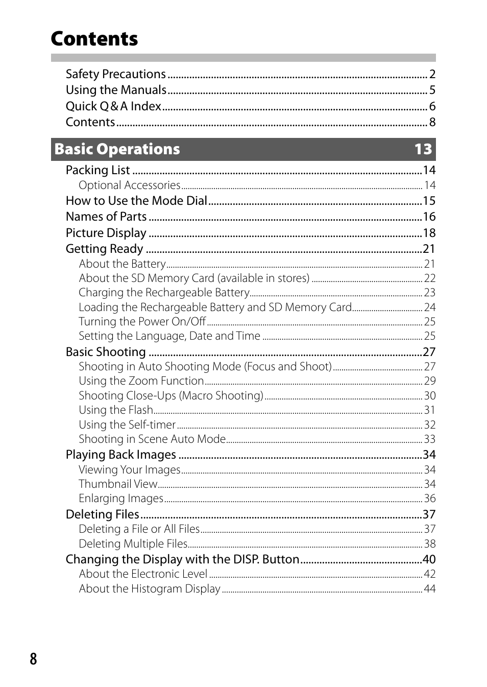 Samsung CX4 User Manual | Page 9 / 144