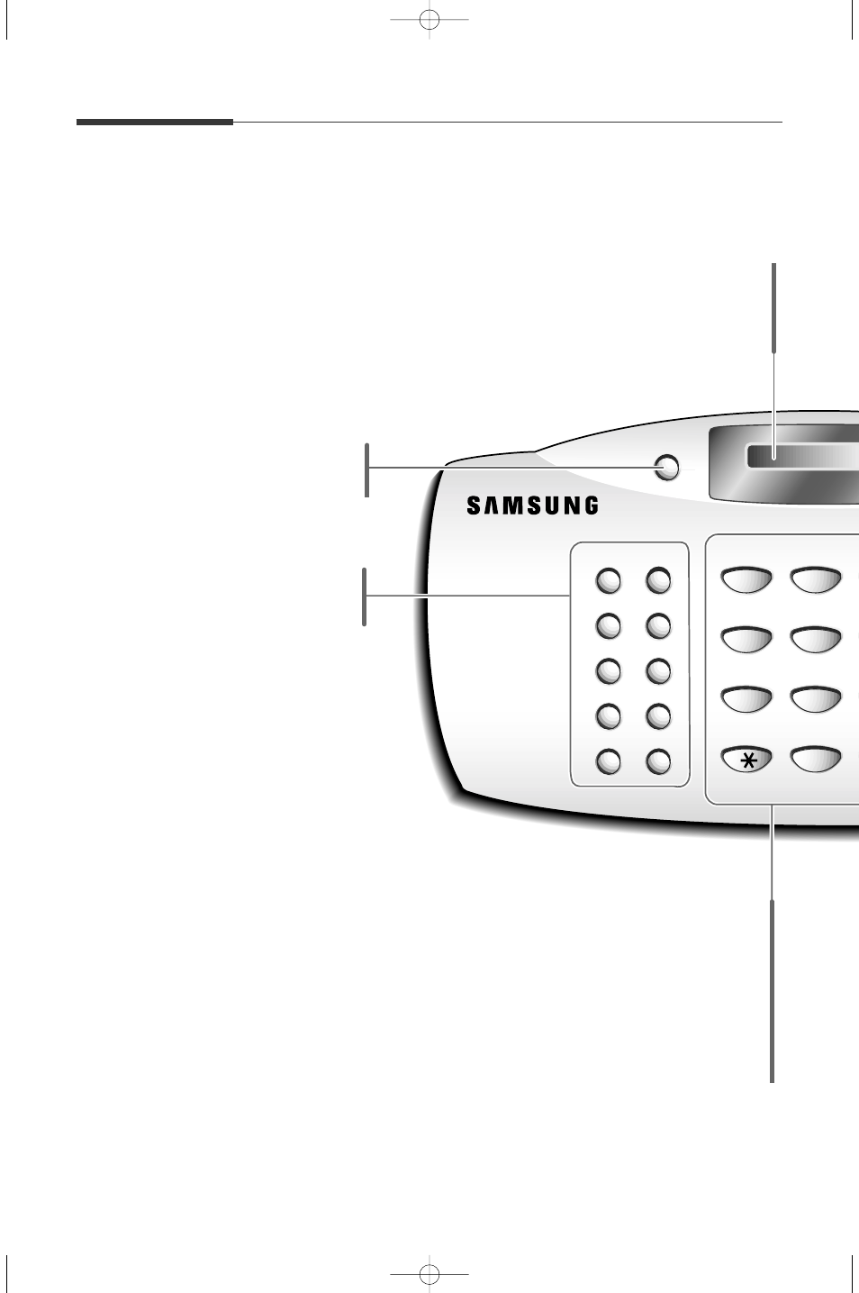 Using the control panel | Samsung SF-5100 User Manual | Page 25 / 101