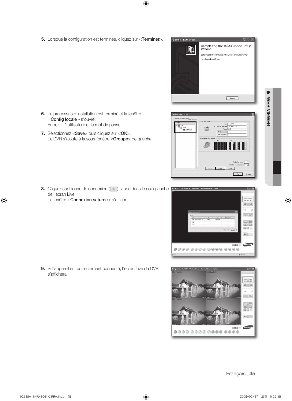 Samsung SHR-1041 User Manual | Page 103 / 174