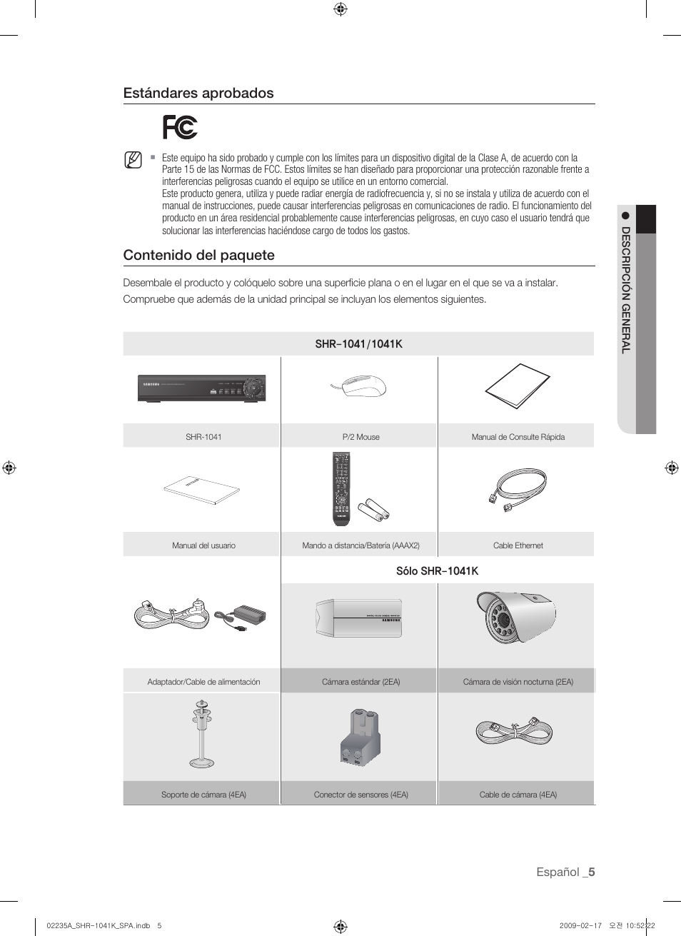 Samsung SHR-1041 User Manual | Page 121 / 174