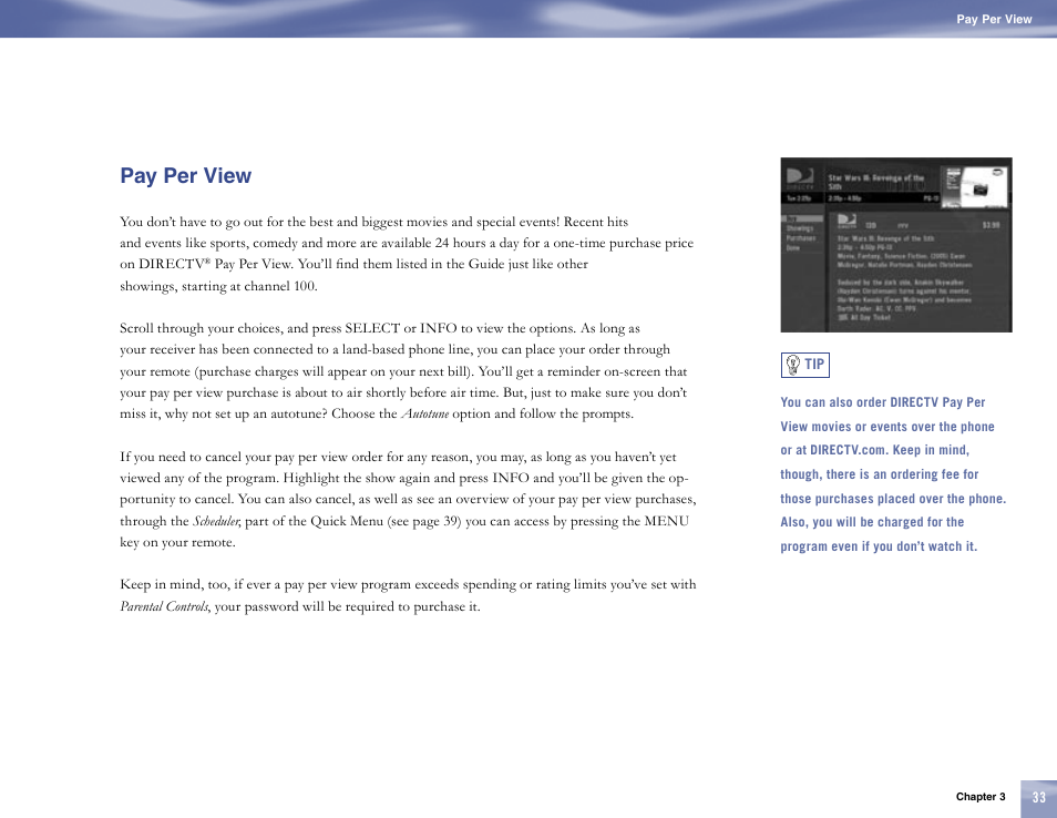 Pay per view | Samsung SL10D10 User Manual | Page 41 / 83