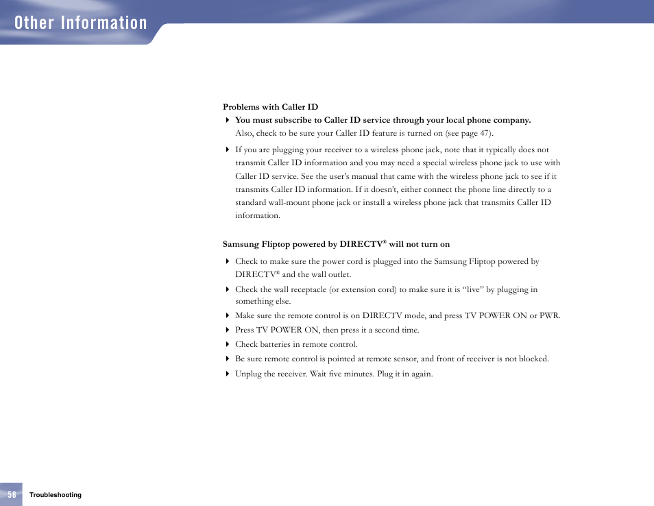 Other information | Samsung SL10D10 User Manual | Page 66 / 83