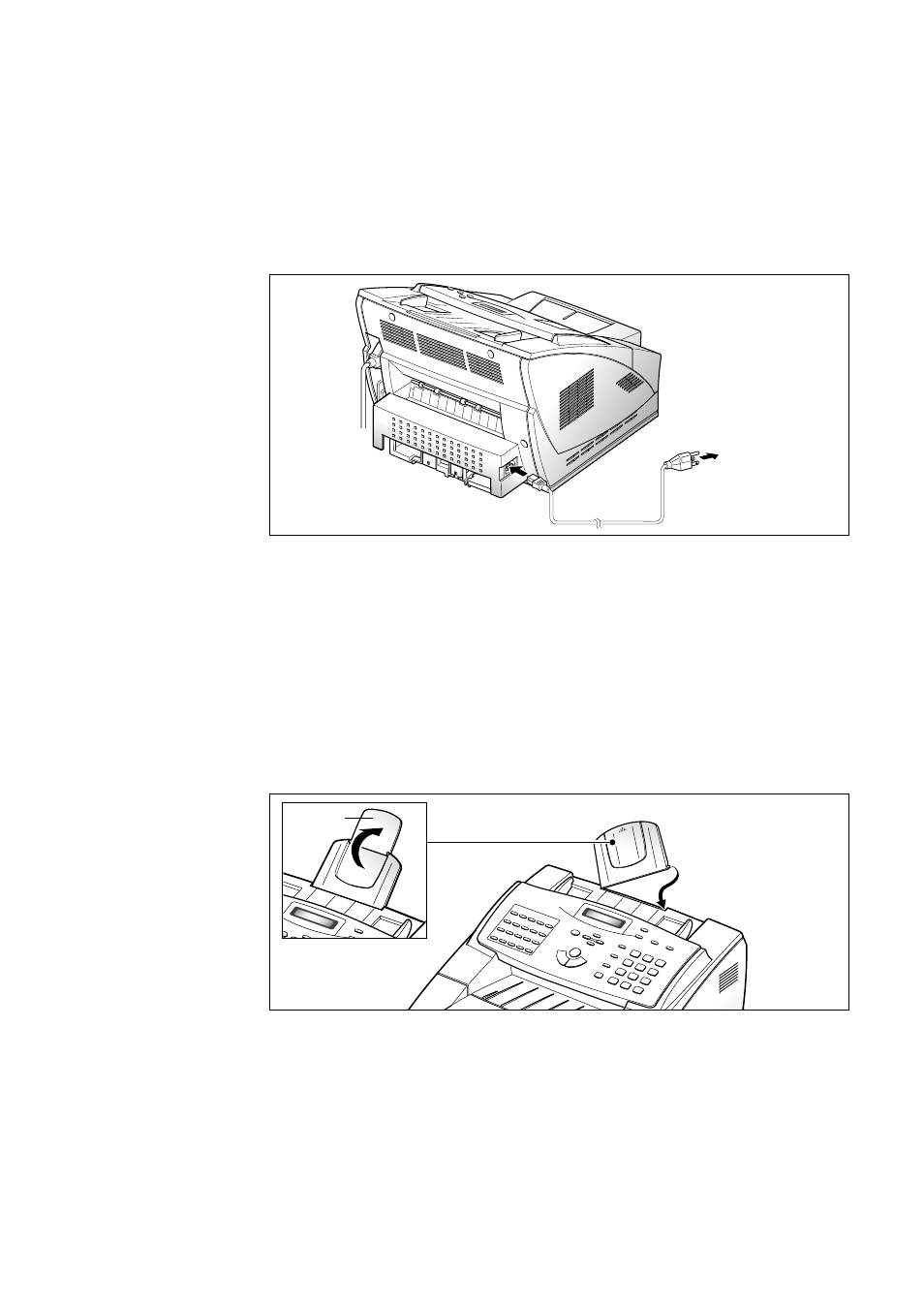 Ac power cord, Document tray | Samsung Msys 6750 User Manual | Page 24 / 104