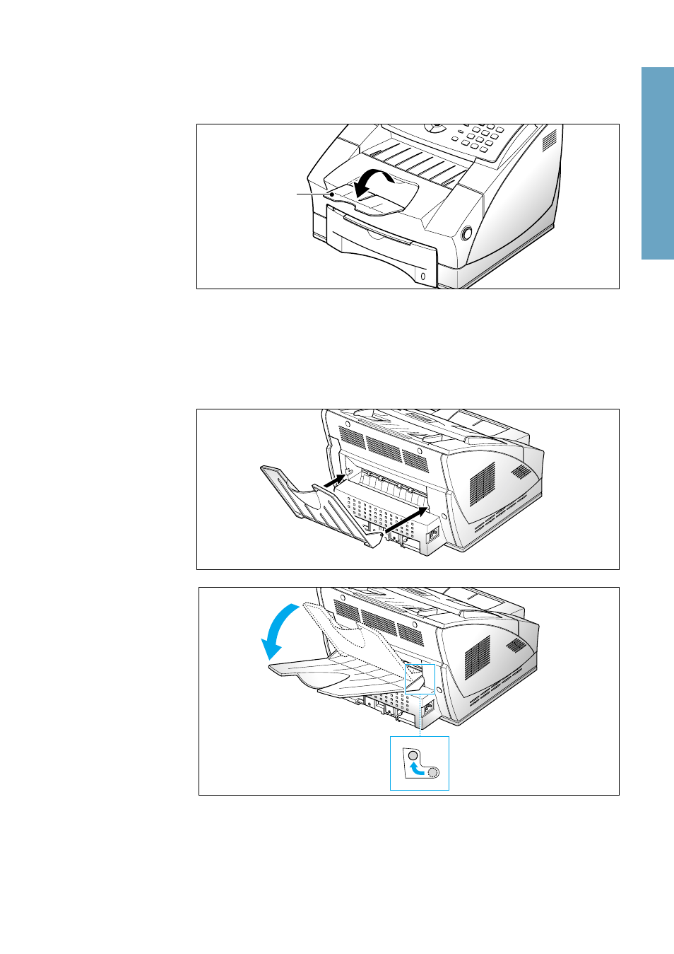 Printer exit tray, Getting started | Samsung Msys 6750 User Manual | Page 25 / 104