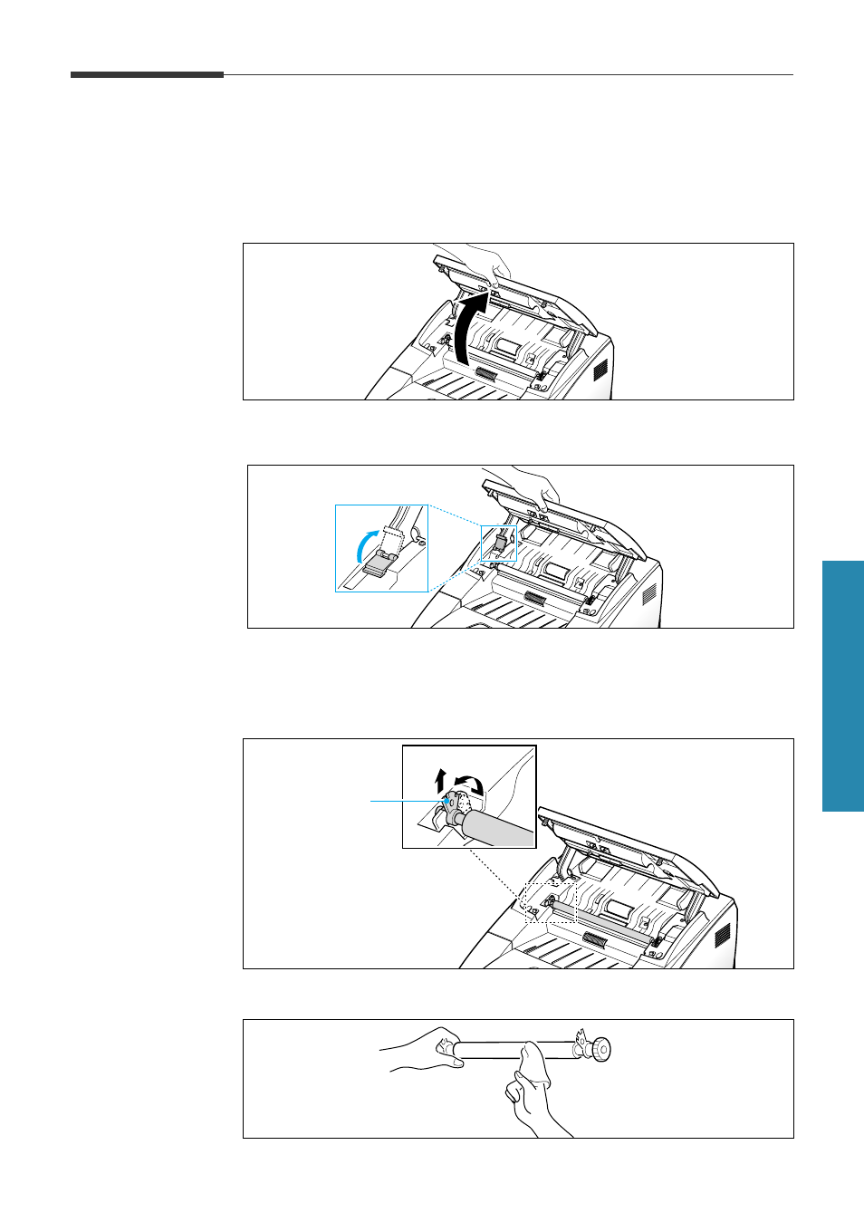 Cleaning the document scanner, Troubleshooting | Samsung Msys 6750 User Manual | Page 90 / 104