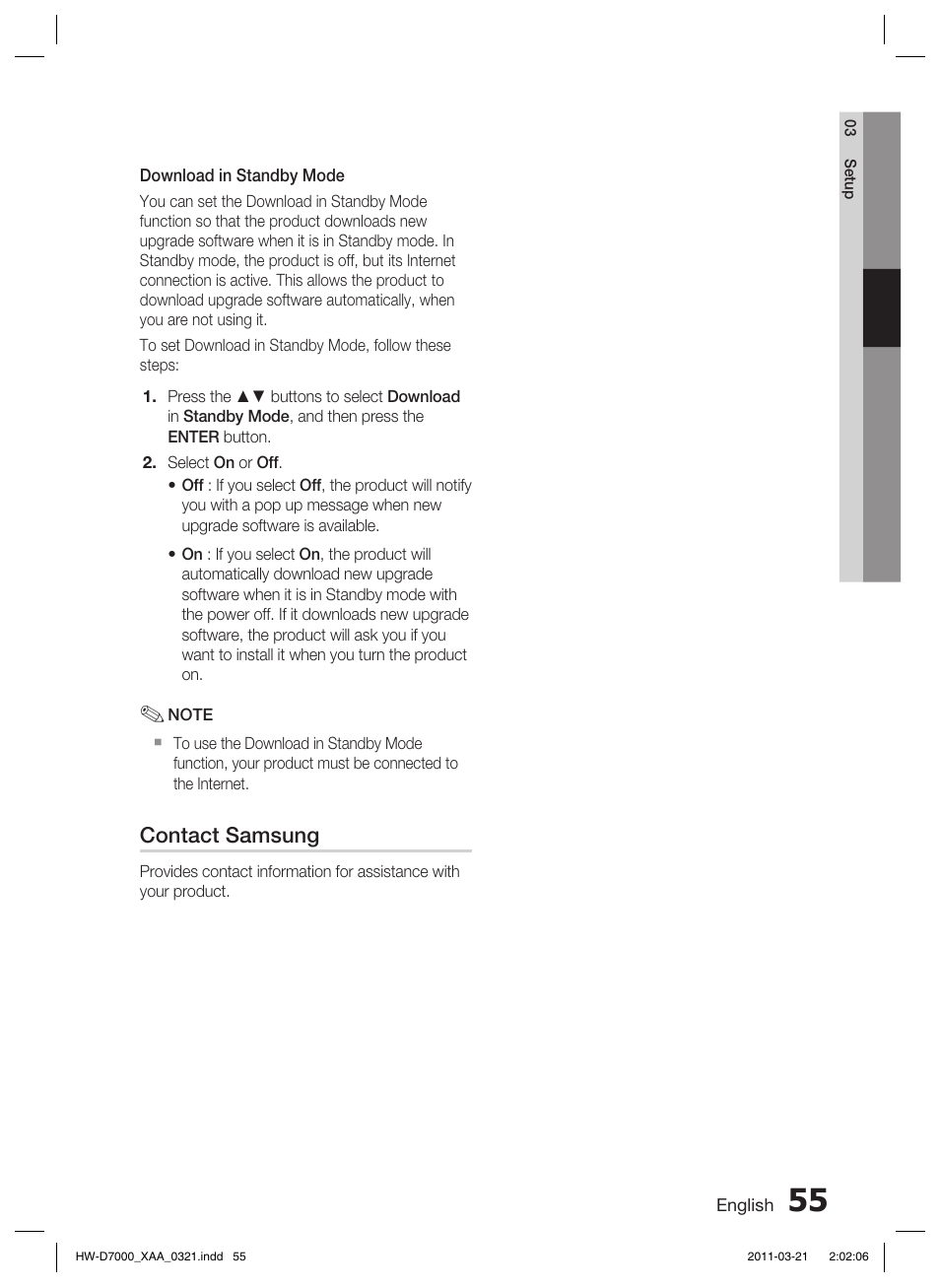 Samsung HW-D7000 User Manual | Page 55 / 87