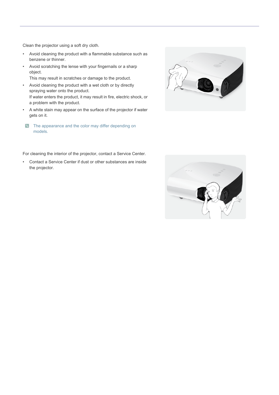 2 care and maintenance, Care and maintenance -2 | Samsung BP59-00134G-01 User Manual | Page 4 / 60