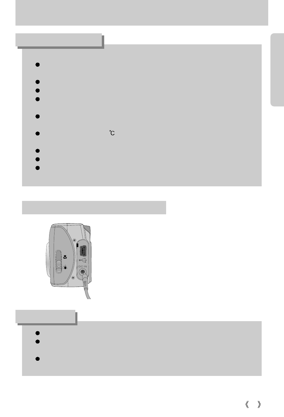 Connecting to a power source, Information danger | Samsung Digimax 202 User Manual | Page 15 / 100