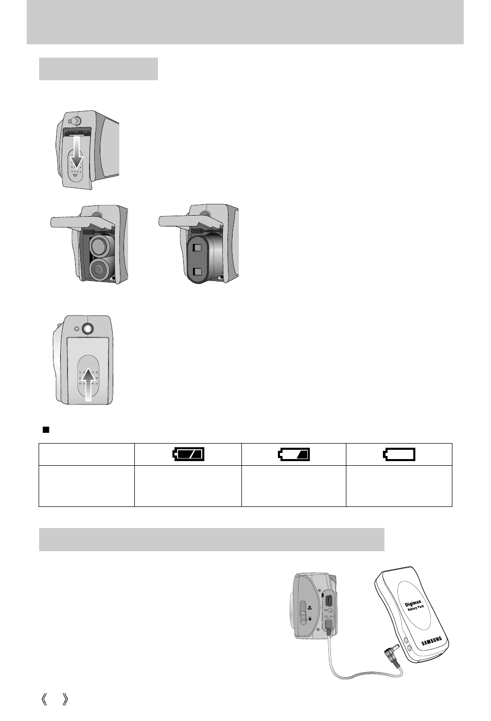 Connecting to a power source | Samsung Digimax 202 User Manual | Page 16 / 100
